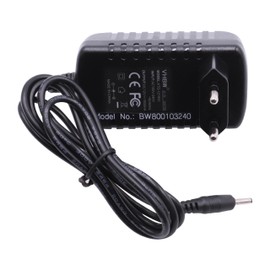 vhbw 220 V Power Supply Charger Cable 18 W (12 V/1.5 A) with Round Plug Compatible with Tablet, Netbook, Pad Packard Bell Liberty Tab G100 & Acer Iconia Tab