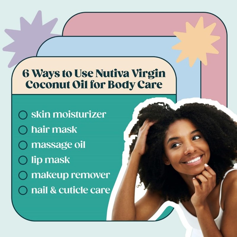 Nutiva, Organic Coconut Oil, 54 Fl Oz