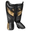 Hayabusa T3 Striking Shinguards - Black/Gold, Medium