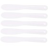 5pcs Silicone Face Mask Spatulas Makeup Application Spoons for Skincare Diy Beauty Products Personal Care Tools for Even Application and Clean Use