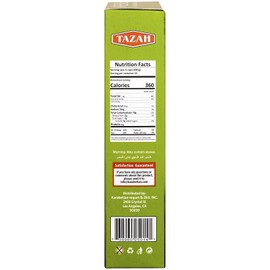 Tazah Freekeh Roasted Drum Wheat 35.2 Ounce Green Wheat