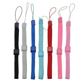 Wrist Strap for Phone, Wii, PSV, 3DS Hand Grips String Pink GD07983 100ea