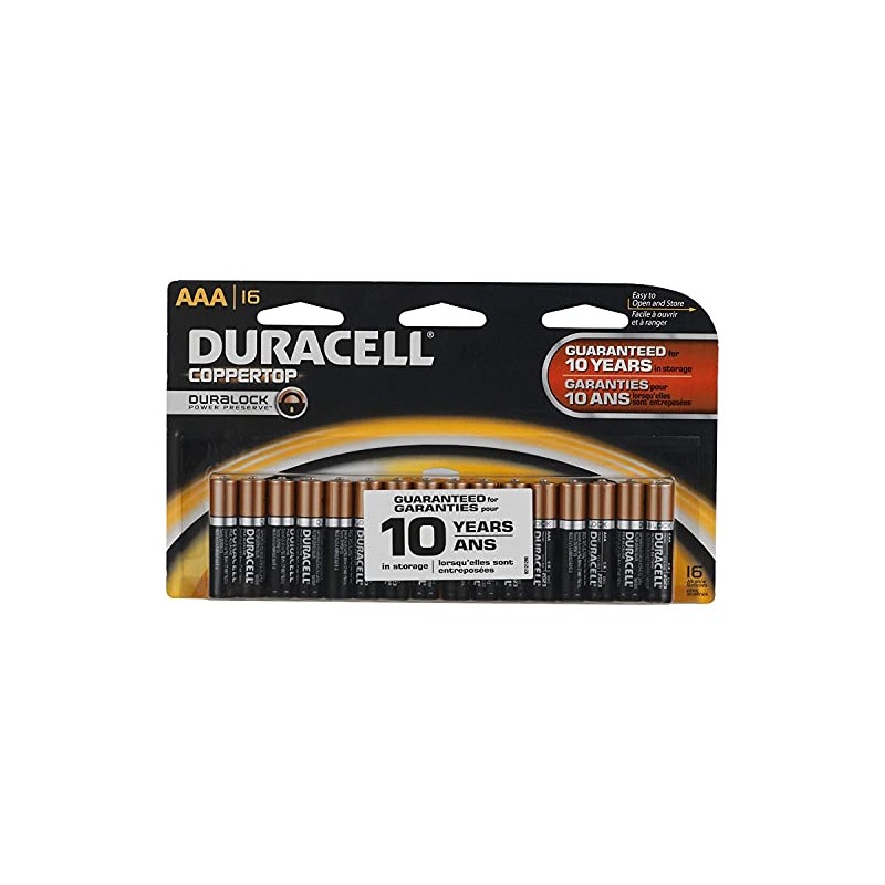 DURA16PK AAA AlkBattery (Packaging May Vary)