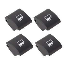 4PCS Window Switch Button Cap Cover 61318381514 Electric Window Lifting Switch Button for 3 Series E46 1999 to 2005