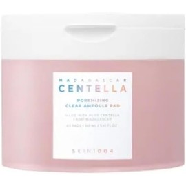 Skin1004 Madagascar Centella Poremizing Clear Ampoule Pad, Minimizador de Poros, 60 Pads