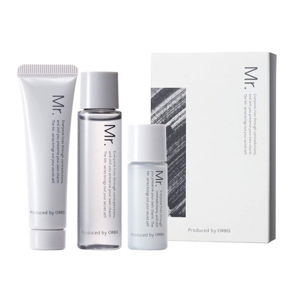 ORBIS Mr. Trial Set Men's Lotion & Facial Cleansing Foam