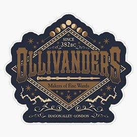 Ollivanders Bumper Sticker Vinyl Decal 5 inches