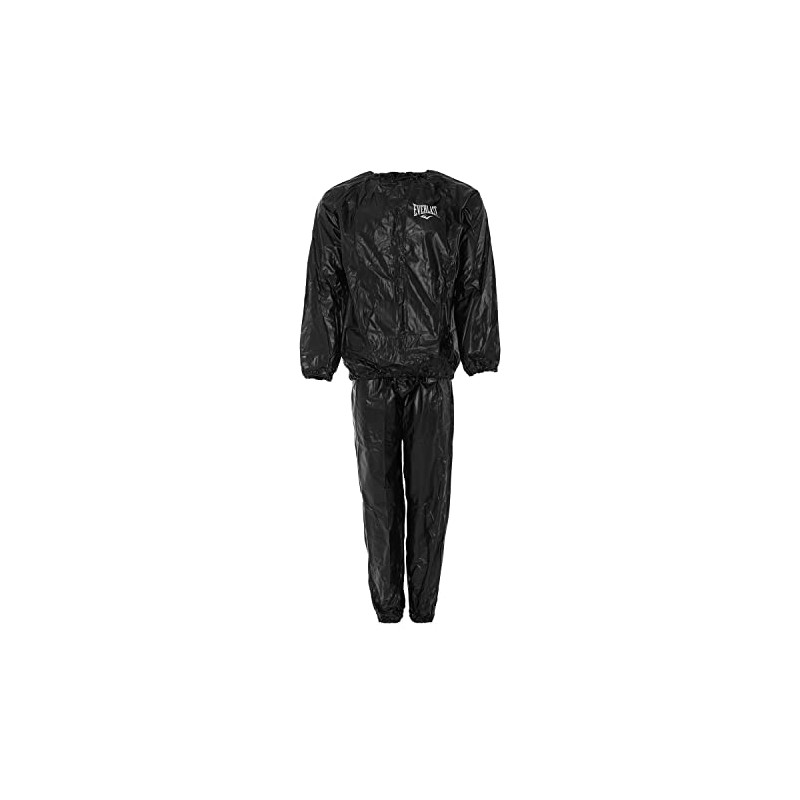 Everlast PVC Sauna Suit, M/L, Black