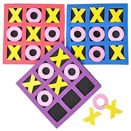 Rhode Island Novelty 5"x 5" Foam TIC-TAC-Toe