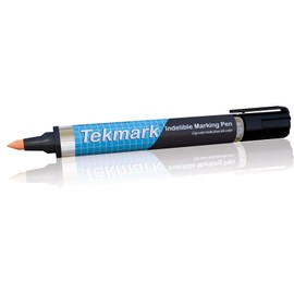 U-Mark Tekmark Indelible Marking Pen 12 Pack (Black)