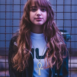 RechicGu Vintage Ancient Egyptian Cleopatra Coptic Symbol of Life Big Ankh Cross Pendant Long Chain Gothic Necklace,34" Retro Silver