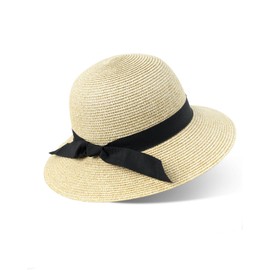 Zylioo L Straw Hats Large UV Protection Sun Hat for Big Heads Wide Brim Summer Holiday Hat