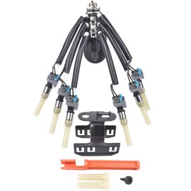 FJ503 Spider Fuel Injector Assembly Replacement For 1996-2014 Chevy Astor Express Blazer Silverado, GMC Sierra Safarri, Isuzu Oldsmoblie 4.3L V6# 12568332 19210688 17113673 FJ10565 217-3028