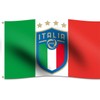 New Italian Flag 3x5 Ft,Satin Material With Brass Grommets Italy