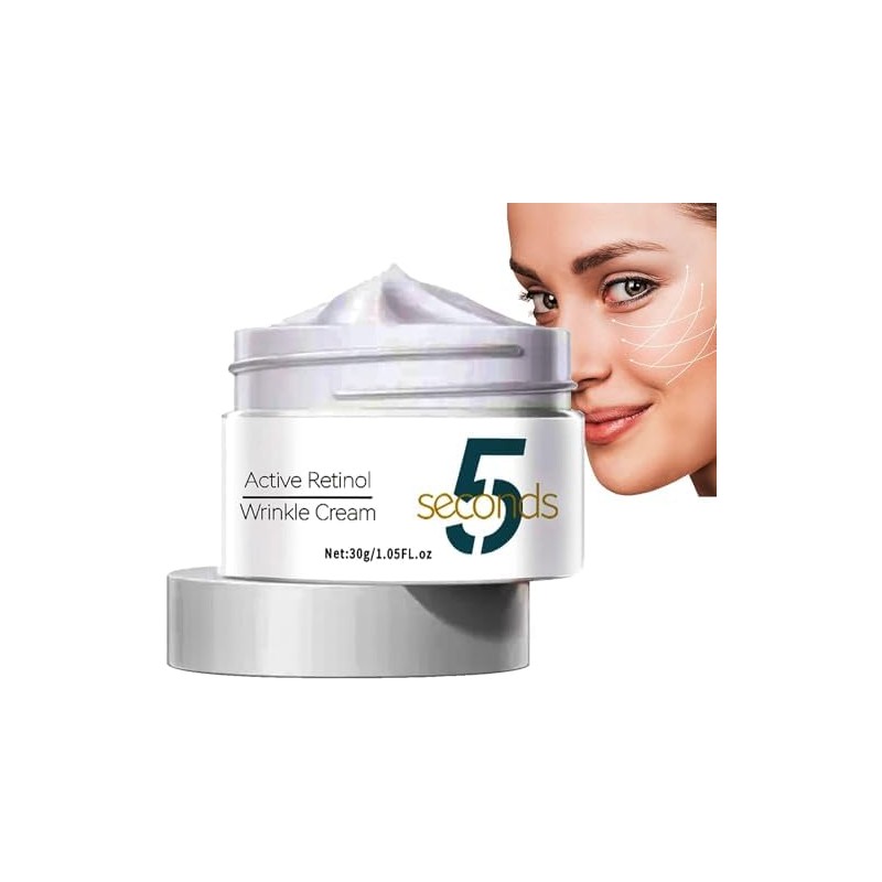 Crema Antiarrugas con Retinol Reafirmante para Rostro y Frente 30ML