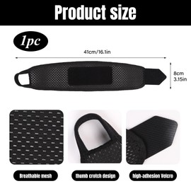 HFMYGS Wrist Bandages Fitness, Breathable Bandage Wrist, Thumb Hand Wrap, Wrist Splint, Elastic Bandage Wrist Support Splint for Sports Tendonitis