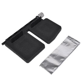 Lower Heater HVAC Blend Door Repair Kit 5073964AA Compatible with 2002-2006 Dodge Ram 1500 2003-2006 Ram 2500 3500 Lower——Main Mode Door Kit Replace# 68078418AA 902-323