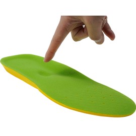 Happystep deodorizing insole, shock absorption (relaxation) function, sweat absorbent insole (L 12.0 x 4.1 inches (30.5 x 10.3 cm)