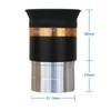 62° Wide Angle Aspheric Eyepiece 4mm Focal Length Clear Image