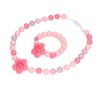Teething Necklace Bracelet Silicone Flower Shape Design Elegant Exquisite Infant