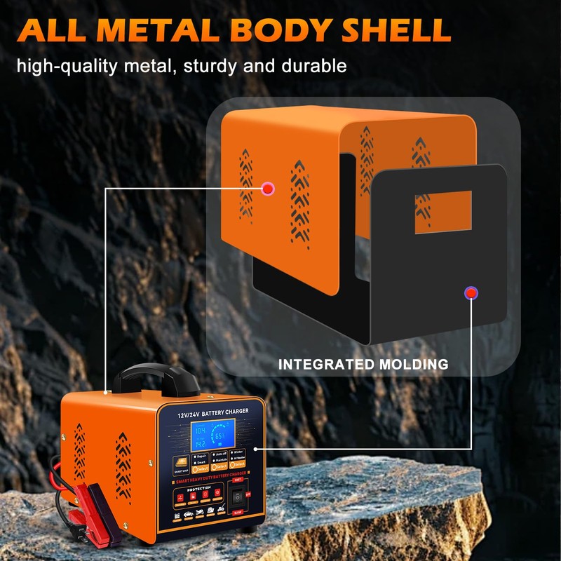 Car Battery Charger 12V 24V