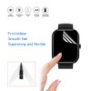 MIHENCE Screen Protector Compatible for TOZO S7 Smartwatch 1.85", HD