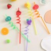 A. 50개 빨대 스프링 스트로우 [D. 딸기 5개] 50 Straws