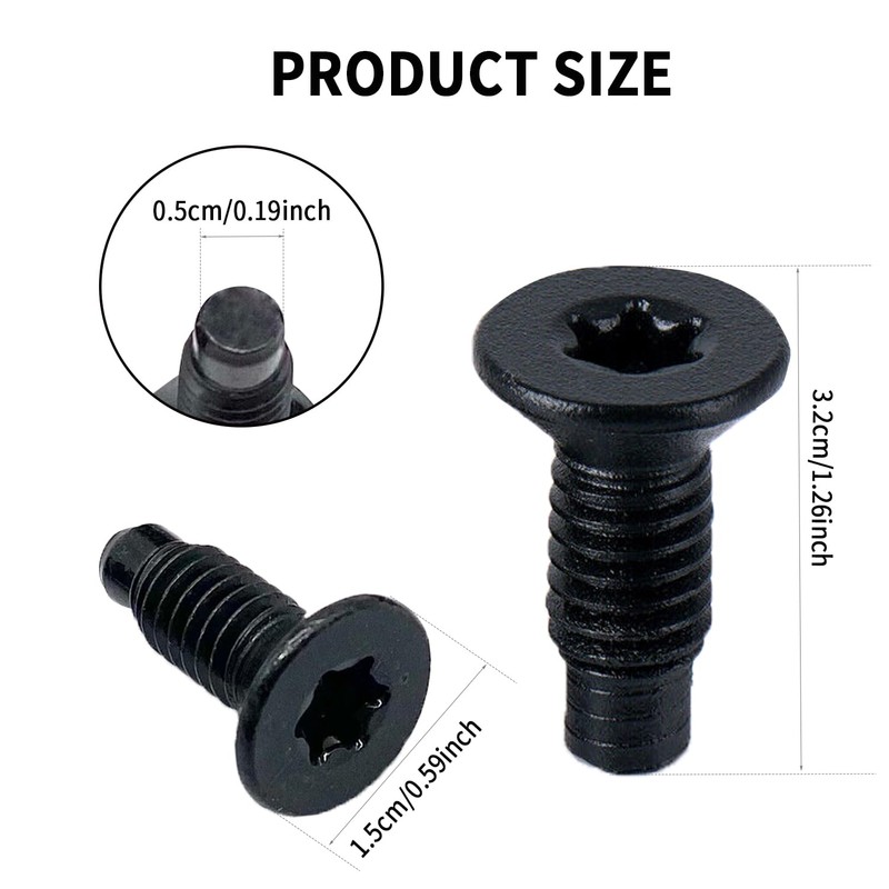 Door Hinge Bolt Screw Compatible with Jeep Wrangler JK JKU