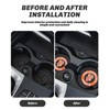 2PCS Car Cup Holder Coaster,Auto Cup Holder Insert Coaster for