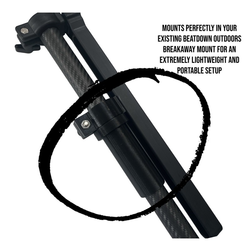 Anglers 3D Outpost Adapter Kit - Summit Carbon Fiber Pole