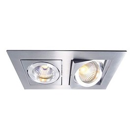 Deko-Light Recessed Ceiling luminaire, Kardan II, Voltage Constant, 12V AC/DC, GU5.3 / MR16, 50.00 W, White