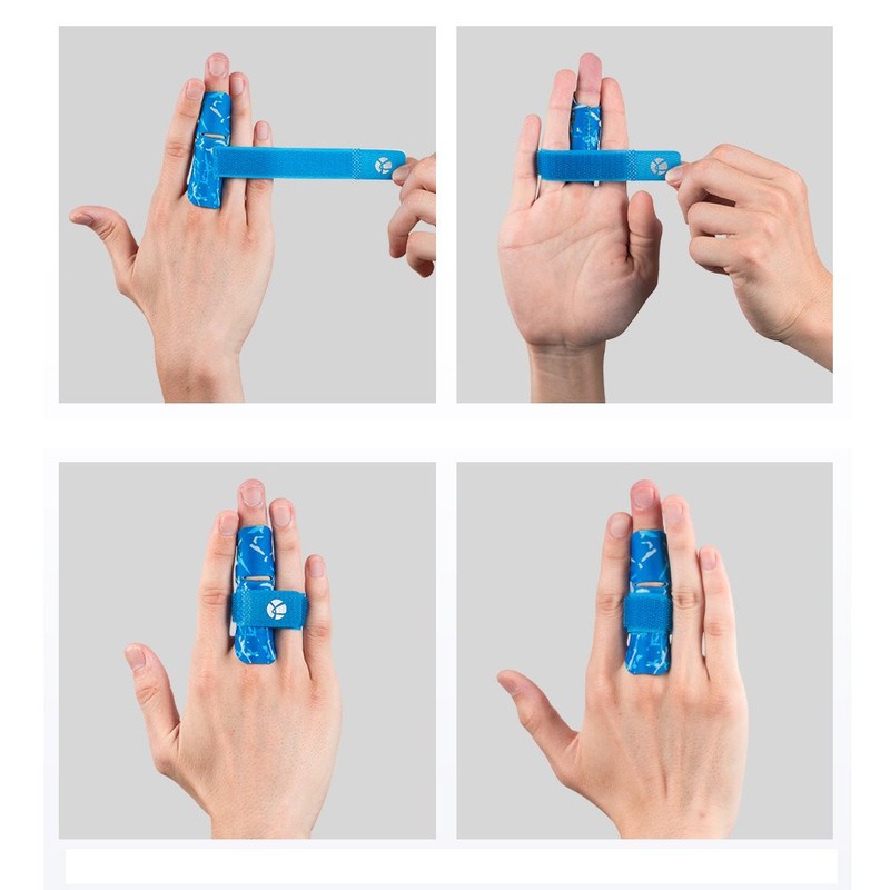Kuangmi Finger Sleeve Support Protector and prevents Injuries During Sport,