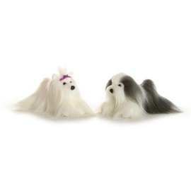 Muffin Maltese Mini Flopsie 8" by Aurora