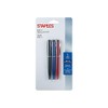 STAPLES 2618980 2-in-1 Stylus and Pen 3-Pack Black/Red/Blue