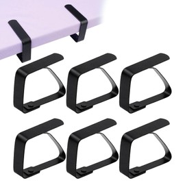 6 pieces tablecloth clips, large, tablecloth clips, stainless steel, tablecloth clips, outdoor table cloth clips, outdoor table cloth clips, for picnics, parties, weddings