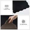 KIMODE Scalloped Kitchen Mats for Floor Cushioned Anti Fatigue,Wavy Kitchen