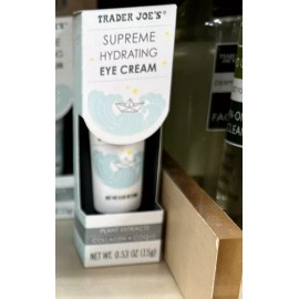 Trader Joes Supreme Hydrating Eye Cream! Best Eye Cream you can buy!