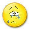 Merchandise for Fans Smiley Negative Feelings Bad Mood, 6 Large