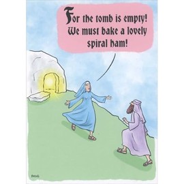 Sellers Publishing RSVP For the Tomb is Empty: We Must Bake a Spiral Ham Funny Easter Card