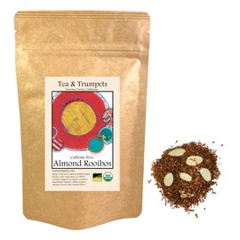 USDA Organic Almond Rooibos Loose Leaf Red Tea - 4 oz