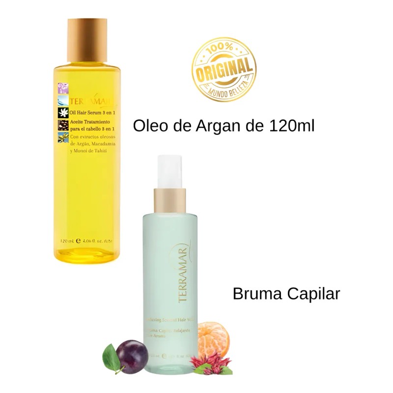 Aceite De Argán Y Bruma Capilar Terramar