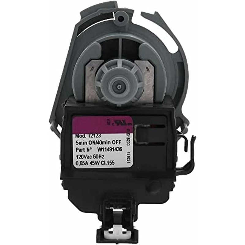 W11497943 for Whirlpool Maytag Drain Pump W11412663 W11491436