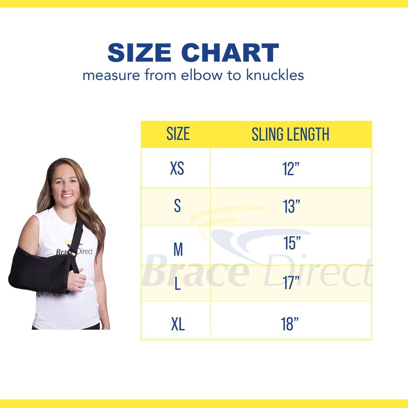 Brace Direct Arm Sling- Immobilize Arm and Shoulder- Cast Support,