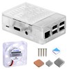 GeeekPi Case for Raspberry Pi 3 Model B+ (B Plus),