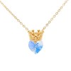 Tutti Joyeria - Collar de Princesas con Corona y Cristal