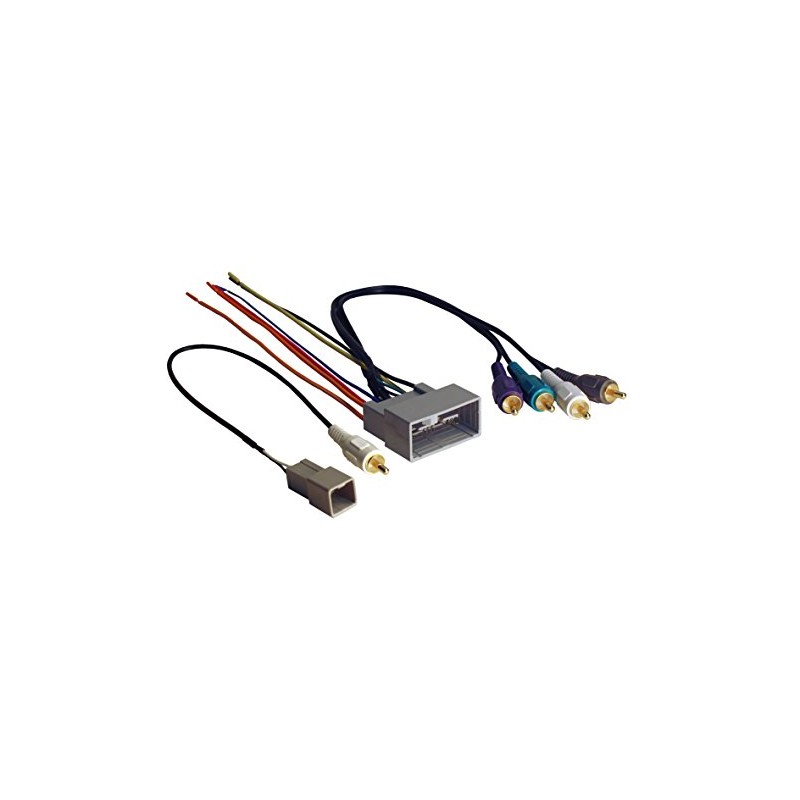 American International HWH81A 2008 Honda with RCA/SUB Input Wire Harness