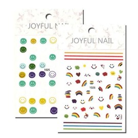 Nail Nara Cutie Smile Nail Sticker_Select Option (S7002166) / 큐티 스마일 네일 스티커_옵션선택 (S7002166)