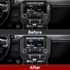 Car Central Control Navigation Panel Sticker for Ford Mustang 2015