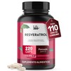LIFE 360+ Resveratrol | Antioxidante | 220 cápsulas | 1024mg