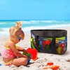 Qcfang Mesh Beach Tote Bag 27.5x14.1 Inch Foldable Extra Large